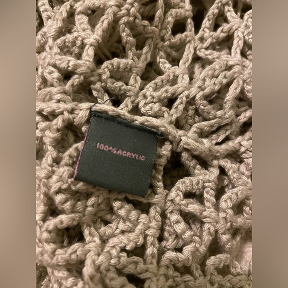 Metric crochet sheer top-medium NWOT - Picture 8 of 9